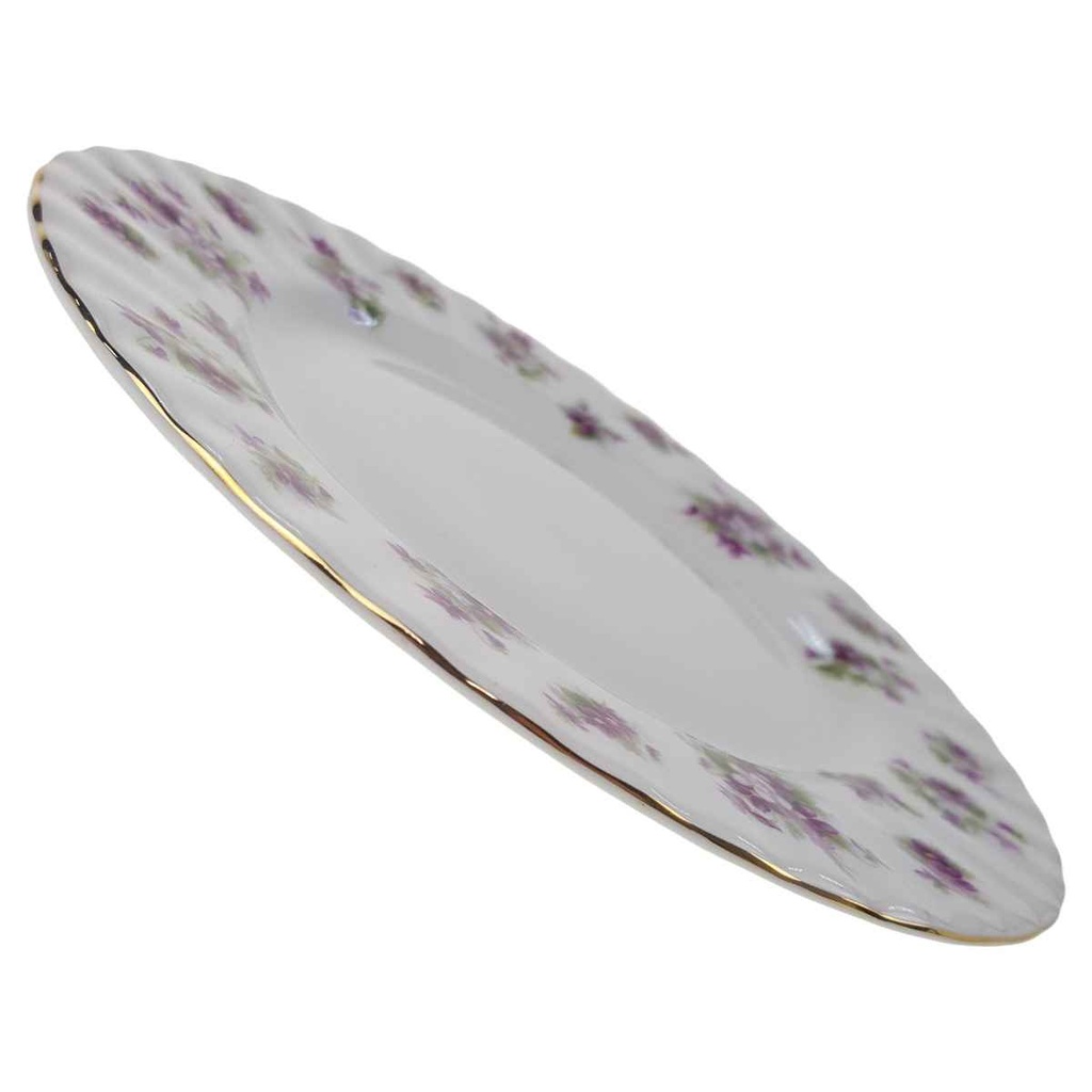 [129332] Kuchenteller Dessertteller klein 18 cm Royal Albert Sweet Violets gebraucht - sehr gut Bild 2