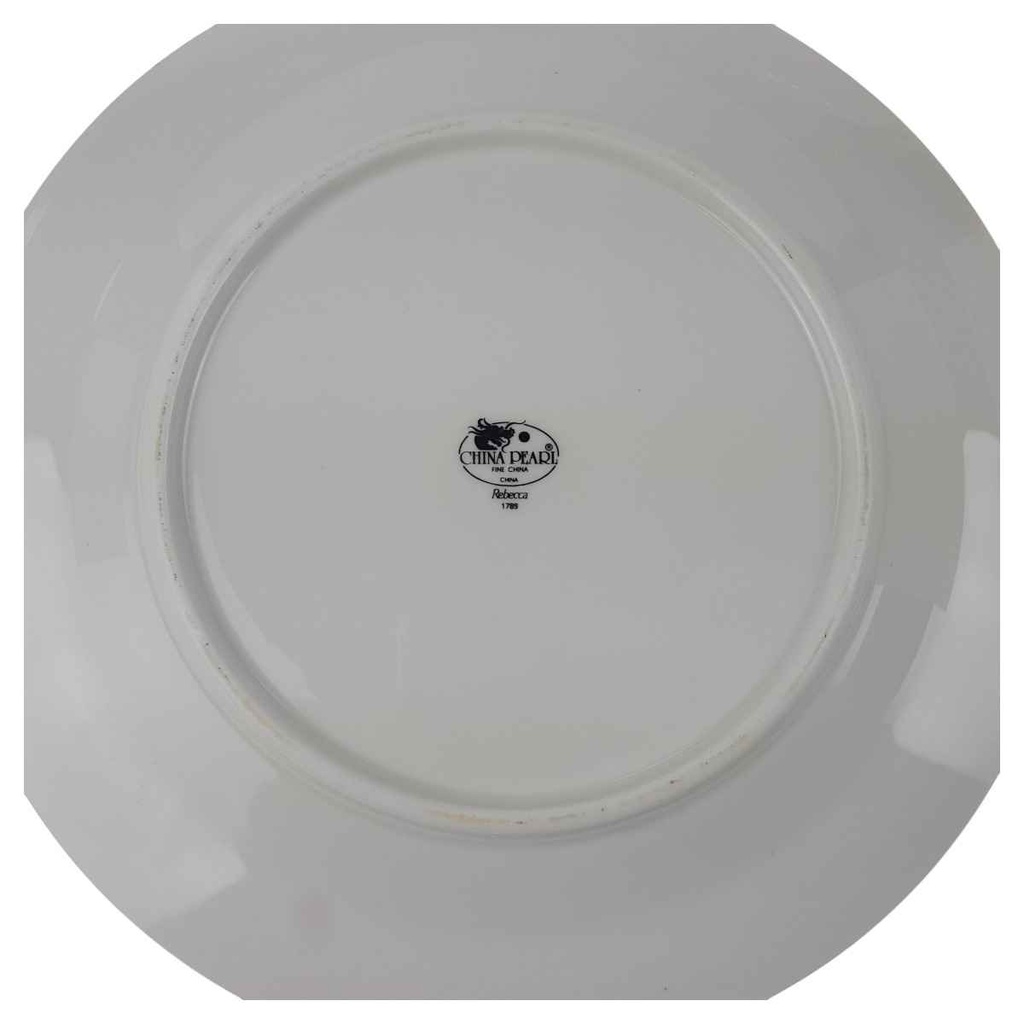 [129337] Speiseteller 24 cm China Pearl Rebecca gebraucht - gut Bild 3