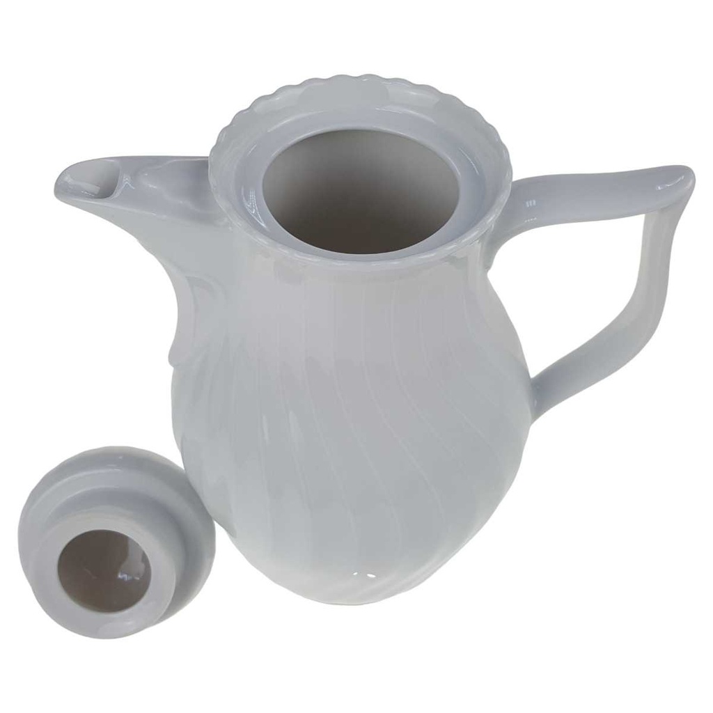 [129345] Kaffeekanne 1,3 L Royal Tettau Annette Weiß gebraucht - sehr gut Bild 4