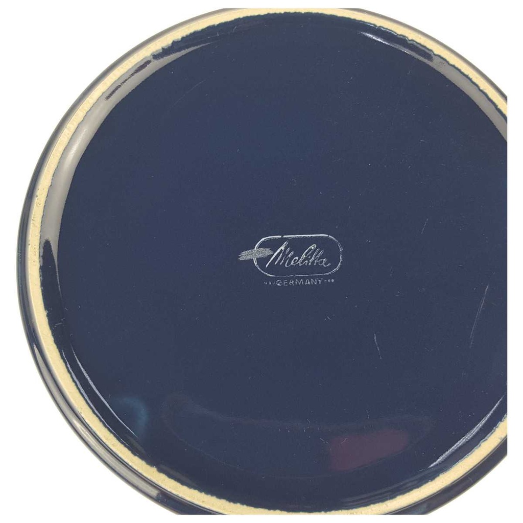 [129365] Untertasse für Kaffee 12,2 cm Melitta Stockholm Blau II. Wahl gebraucht - gut Bild 3