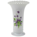 [129368] Tischvase 14,8 cm Wallendorf Blumendekor gebraucht - sehr gut Bild 2