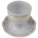 [129376] Eierbecher mit Schalenablage Golddekor AK Kaiser Porzellan Romantica Monte Carlo gebraucht - sehr gut Bild 2