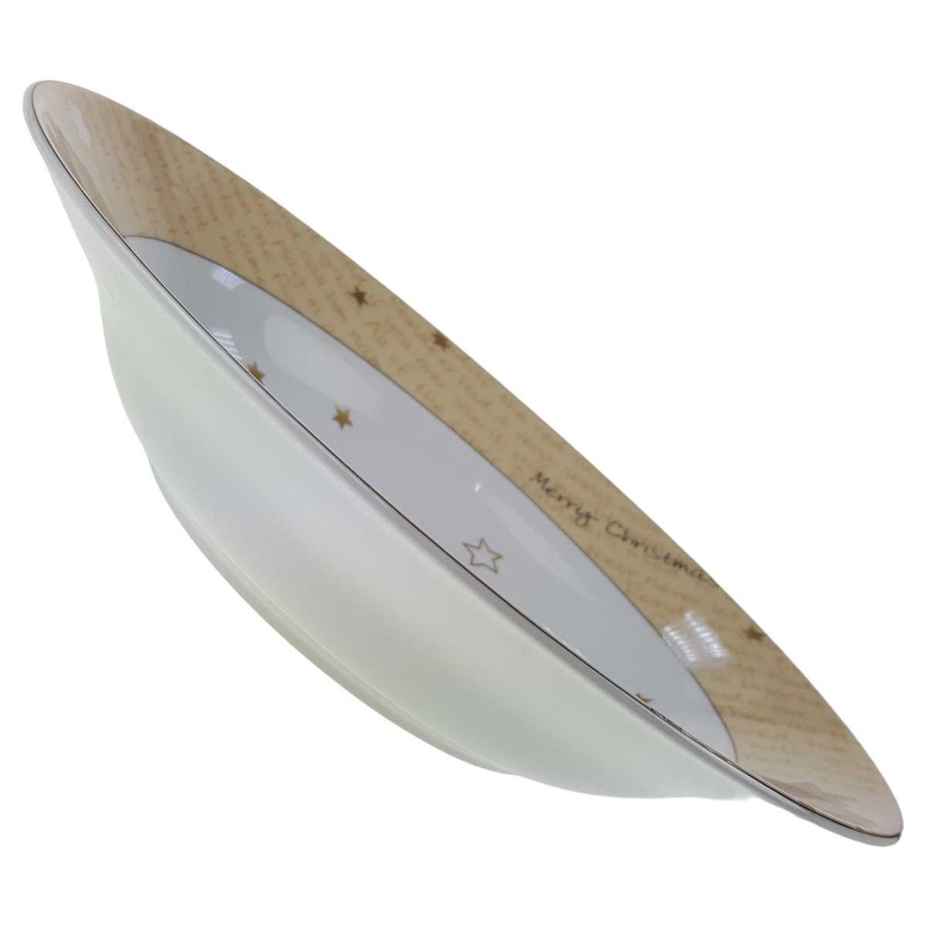 [129384] Schale Teller groß 30 cm Arzberg Santa's Reindeer Weihnachten gebraucht - sehr gut Bild 2