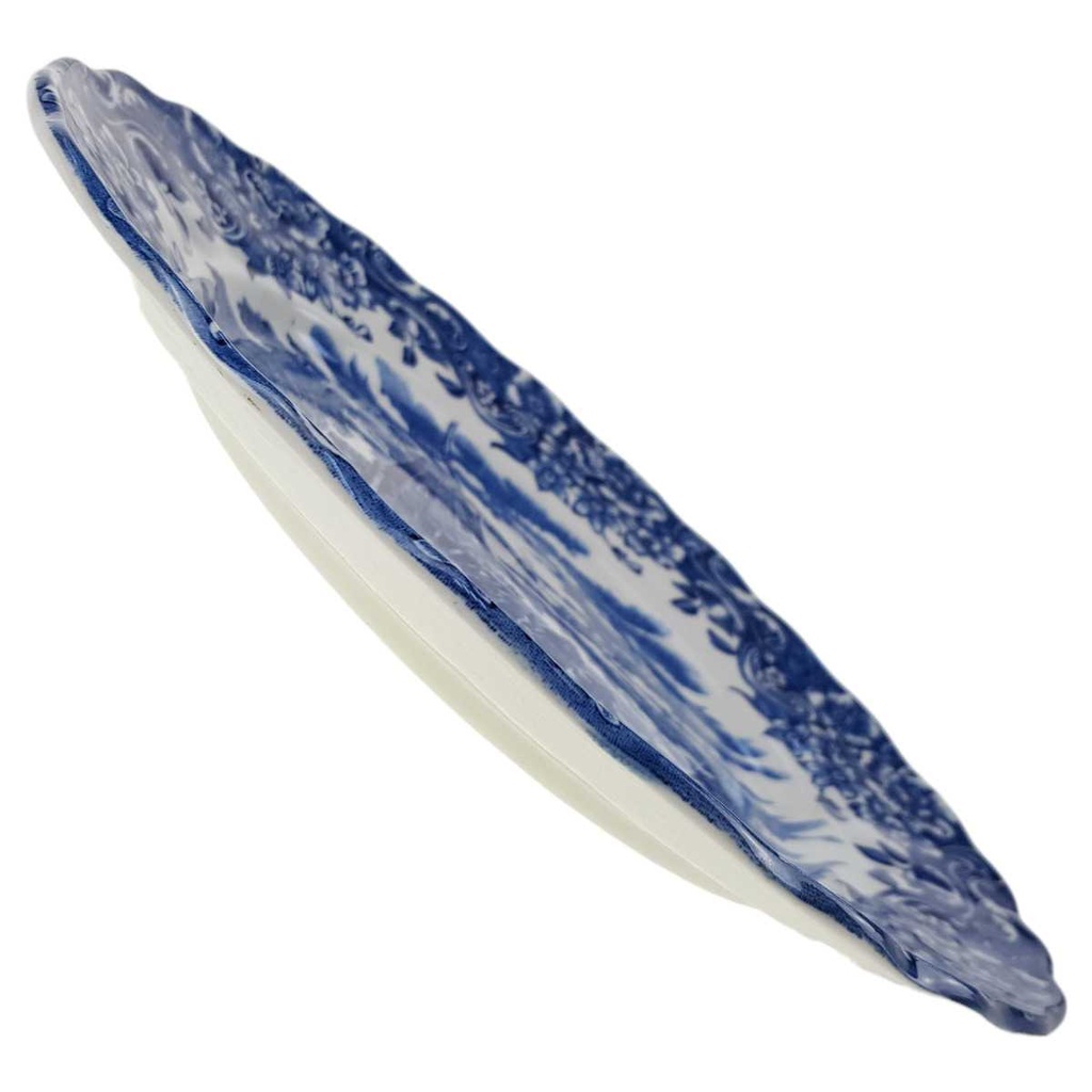 [129391] Speiseteller 25,7 cm Royal Tudor 17 th Century England Blau gebraucht - sehr gut Bild 2