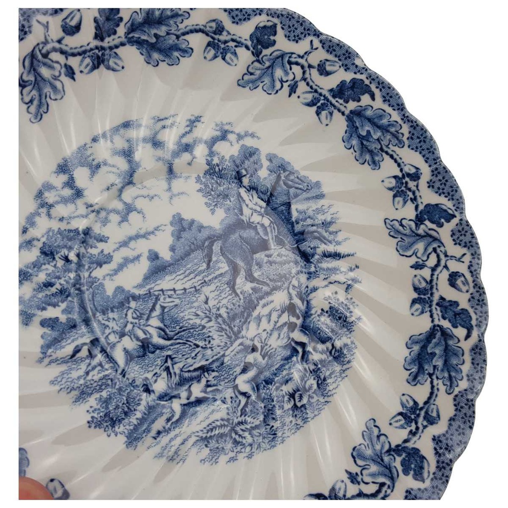[1354907] Untertasse 16,6 cm Myott Country Life Blau Bild 2