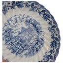 [1354907] Untertasse 16,6 cm Myott Country Life Blau Bild 2