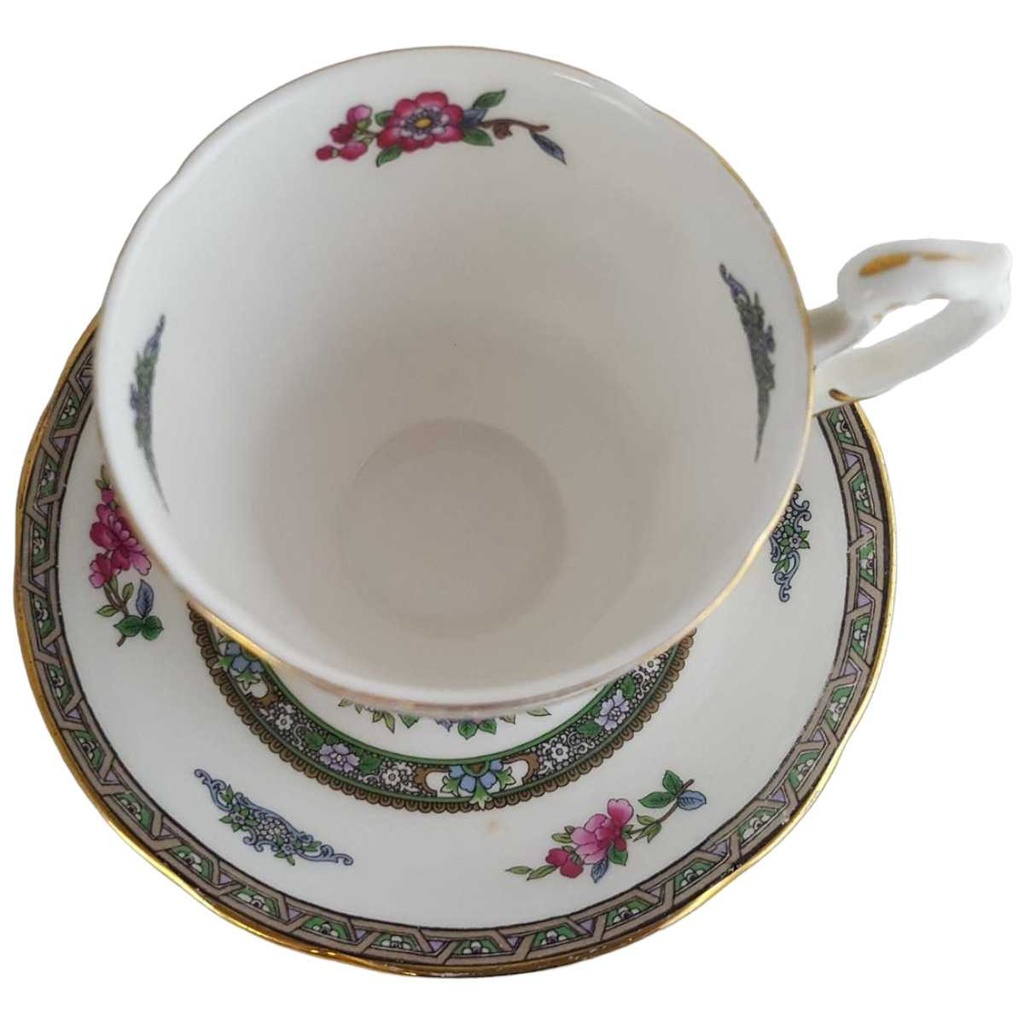 [15010512] Kaffeetasse mit Untertasse 2tlg Einzelteile gebraucht - gut Bild 2