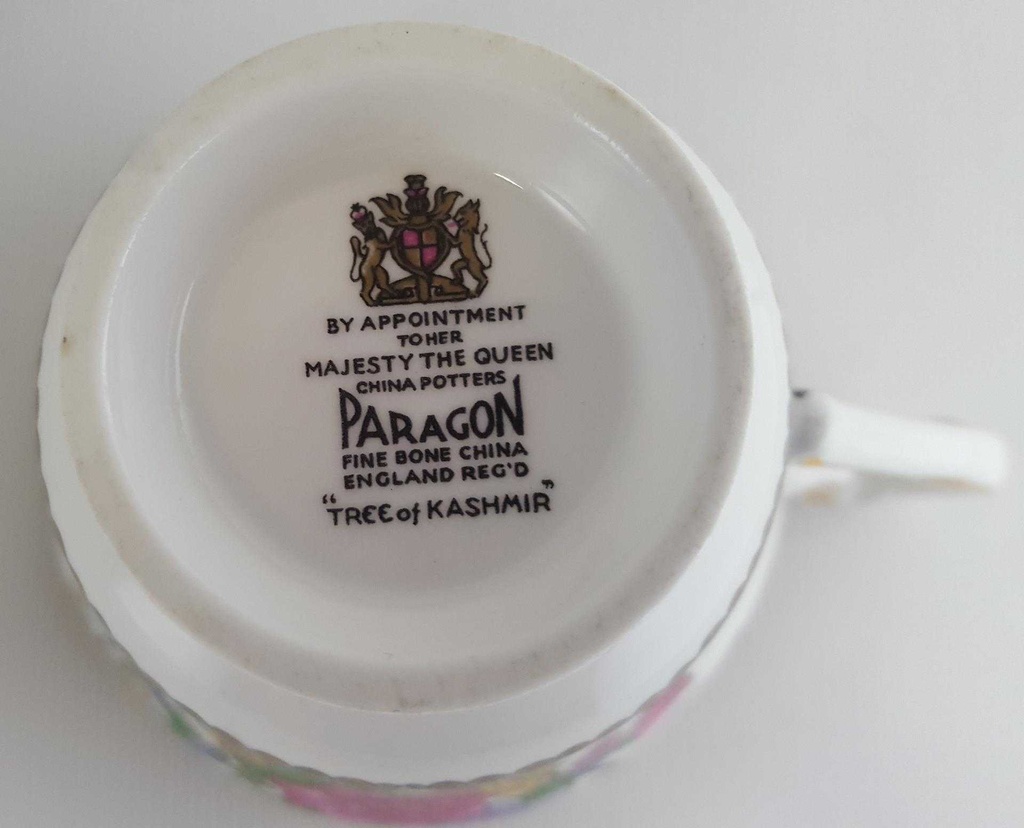 [15010512] Kaffeetasse mit Untertasse 2tlg Einzelteile gebraucht - gut Bild 6