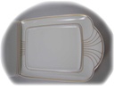 [150324143] Butterglocke Villeroy & Boch Arco Gold Bone China Mettlach Bild 3