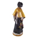 [150617181] Keramik Figur Skulptur Statue Dame Frau bunt H 26 cm Bild 2