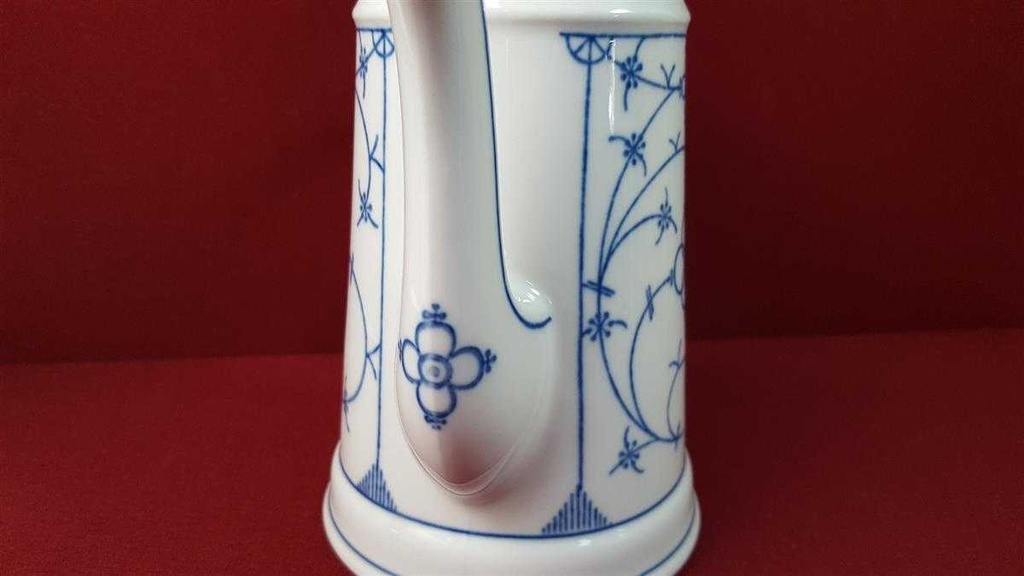 [150618191] Kaffeekanne 1,2 L Bareuther Indisch Blau Strohblume gebraucht - sehr gut Bild 3