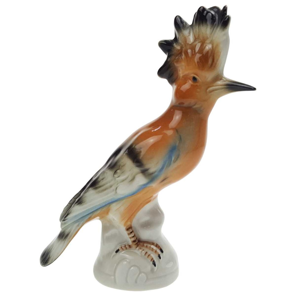 [150622197] Figur Wagner & Apel farbiger Wiedehopf Vogel Papagei Bunt gebraucht - sehr gut Bild 2