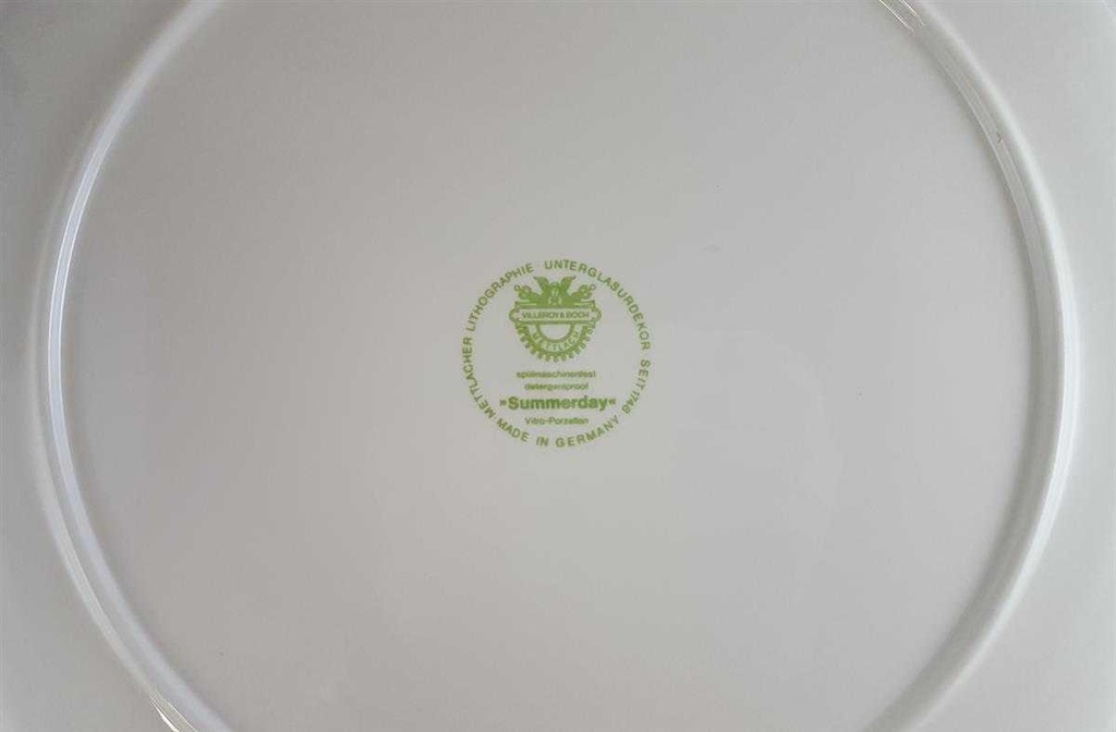 [150720255] Tortenplatte Villeroy & Boch Summerday gebraucht - gut Bild 3