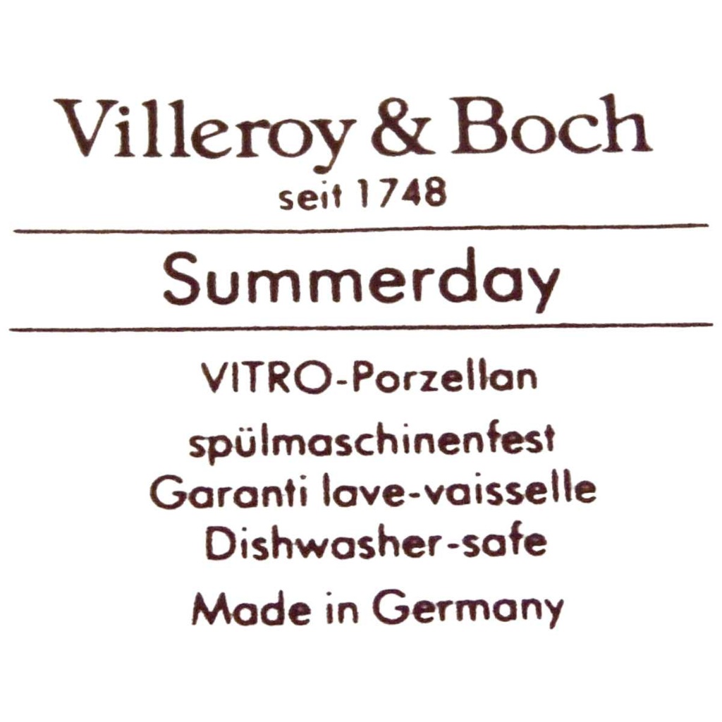[150720270] Speiseteller Essteller Villeroy & Boch Summerday gebraucht - sehr gut Bild 2