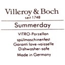 [150720285] Schüssel klein Villeroy & Boch Summerday gebraucht - sehr gut Bild 2