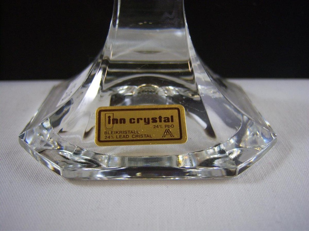 [150824392] Kerzenhalter Inn Crystal Transparent gebraucht - gut Bild 2