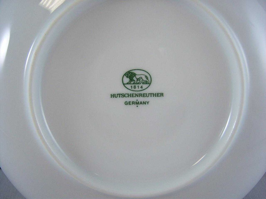 [150909540] Untertasse für Kaffee 15,3 cm Hutschenreuther Galleria Weiß gebraucht - sehr gut Bild 3