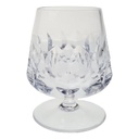 [151015655] Cognacschwenker geschliffen 9,4 cm Transparent gebraucht - gut Bild 2