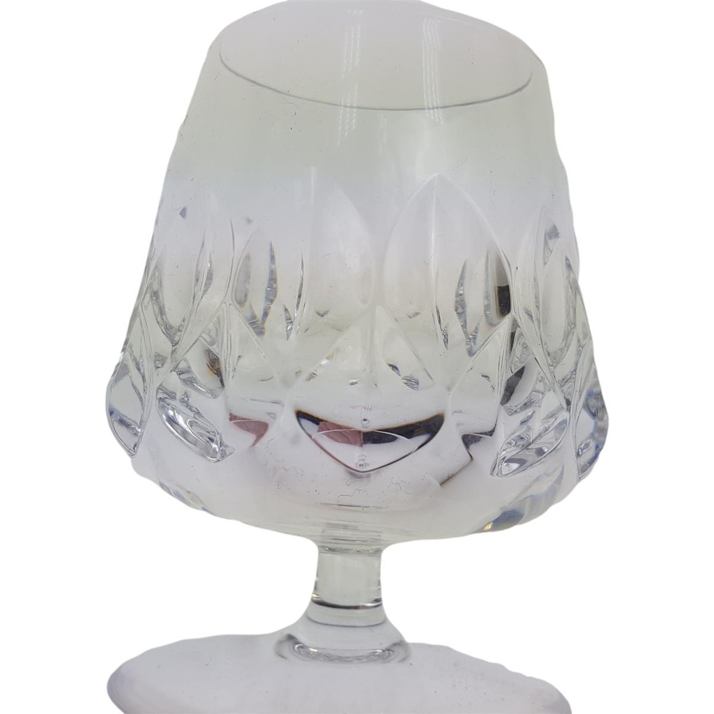 [151015655] Cognacschwenker geschliffen 9,4 cm Transparent gebraucht - gut Bild 4
