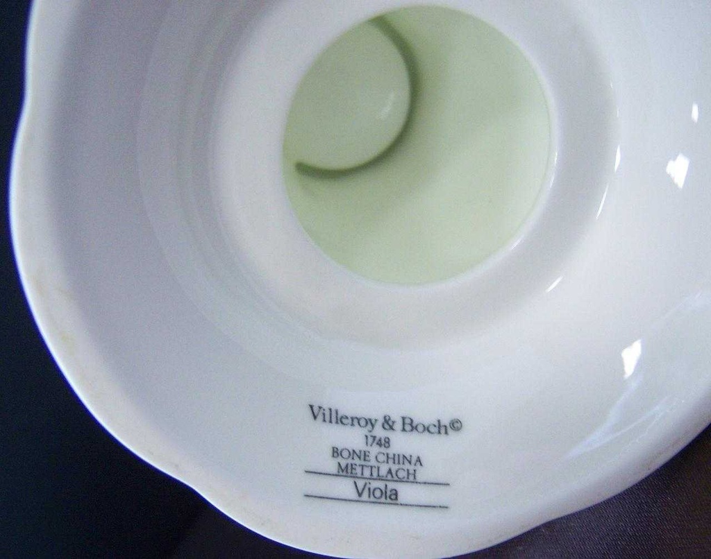 [151030723] Kerzenständer Villeroy & Boch Viola Mettlach gebraucht - sehr gut Bild 3