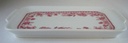 [151113830] Servierplatte Steakplatte klein 20,8x12,6 cm Winterling Kirchenlamitz Scharffeuer Rosendekor gebraucht - sehr gut Bild 2