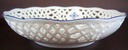 [151204892] Schale Durchbrucharbeit 19 cm Marienbad Ingres Weiss Indisch Blau gebraucht - sehr gut Bild 2