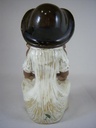 [1512181016] Tischvase Figur Skulptur Figürchen 14 cm Schirmer Braun gebraucht - sehr gut Bild 3