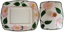 [160120101] Butterdose 2tlg Villeroy & Boch Wildrose gebraucht - sehr gut Bild 3