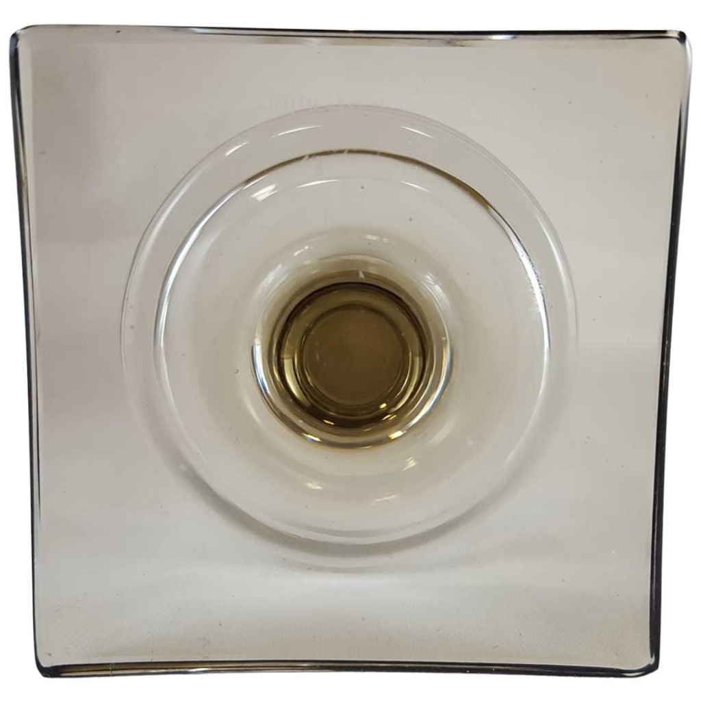 [160122125] Schnapsglas Rosenthal Rauchglas Georg Jensen Berlin Eckiger Fuß gebraucht - sehr gut Bild 2