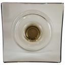 [160122125] Schnapsglas Rosenthal Rauchglas Georg Jensen Berlin Eckiger Fuß gebraucht - sehr gut Bild 2