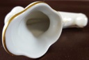 [160125127] Hornvase mini 5 cm Lindner Porzellan Anna Maria Moosrose gebraucht - sehr gut Bild 6