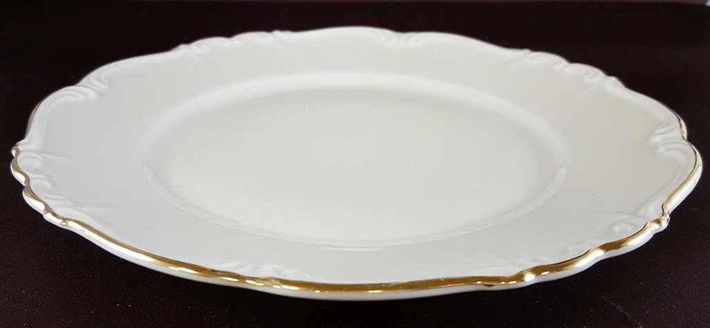 [160127131] Kuchenteller Dessertteller Goldrand 19,5 cm Edelstein Bavaria Maria Theresia 15477 gebraucht - gut Bild 2
