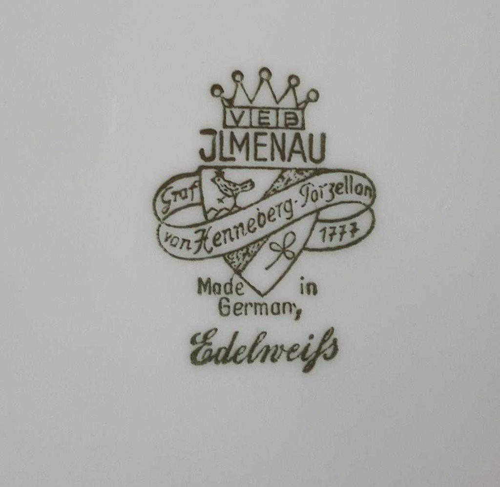 [160127136] Schüssel Ragoutterrine Deckelschüssel 1,7 L 23 cm Graf von Henneberg Edelweiß gebraucht - sehr gut Bild 4