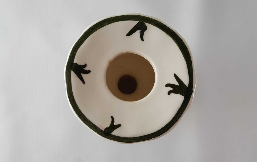 [160205190] Kerzenhalter Villeroy & Boch Wildrose gebraucht - gut Bild 3