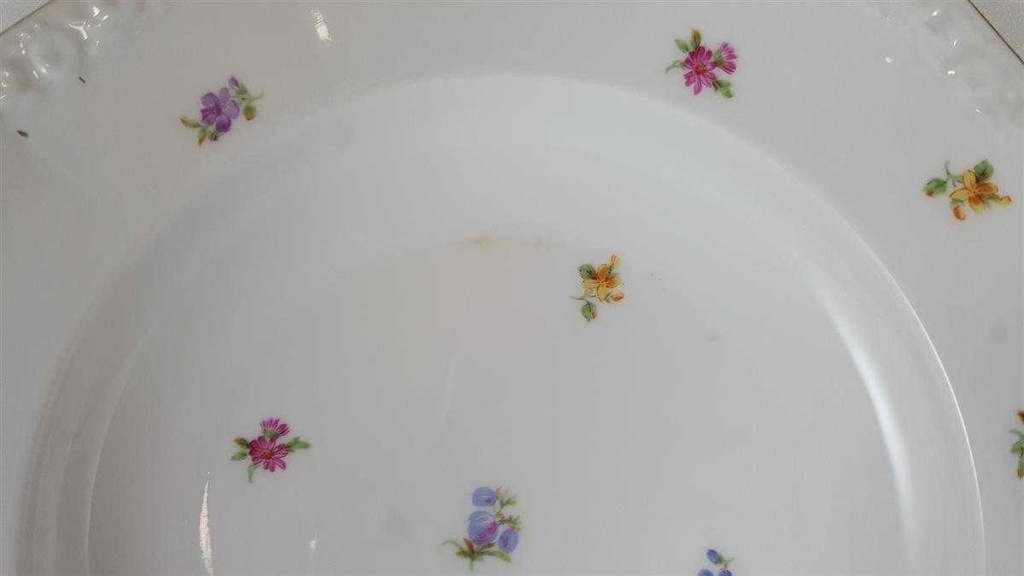 [16021054] Suppenteller 24,5 cm Rosenthal Maria Streublume I. Wahl gebraucht - sehr gut Bild 3