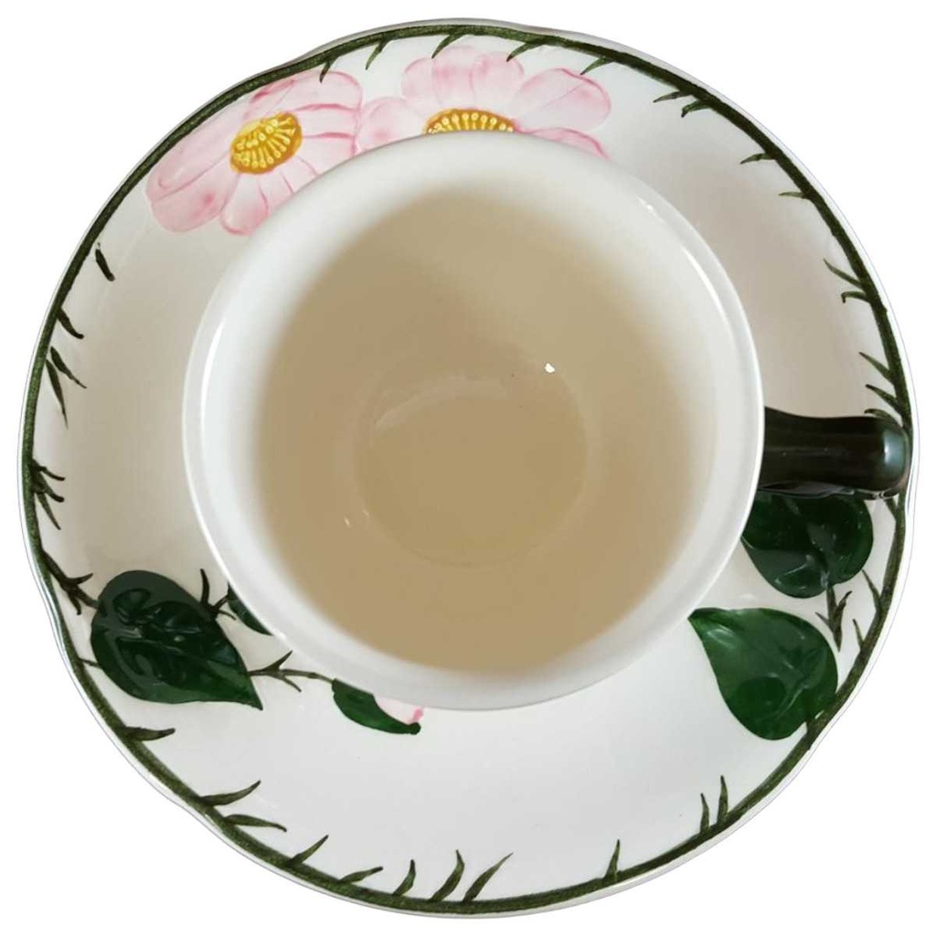 [16021181] Kaffeetasse mit Untertasse Tasse Villeroy & Boch Wildrose gebraucht - sehr gut Bild 2
