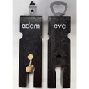 [1602273] Vintage Adam & Eva Dosenöffner Flaschenöffner Barset Ebenholz schwarz Bild 2