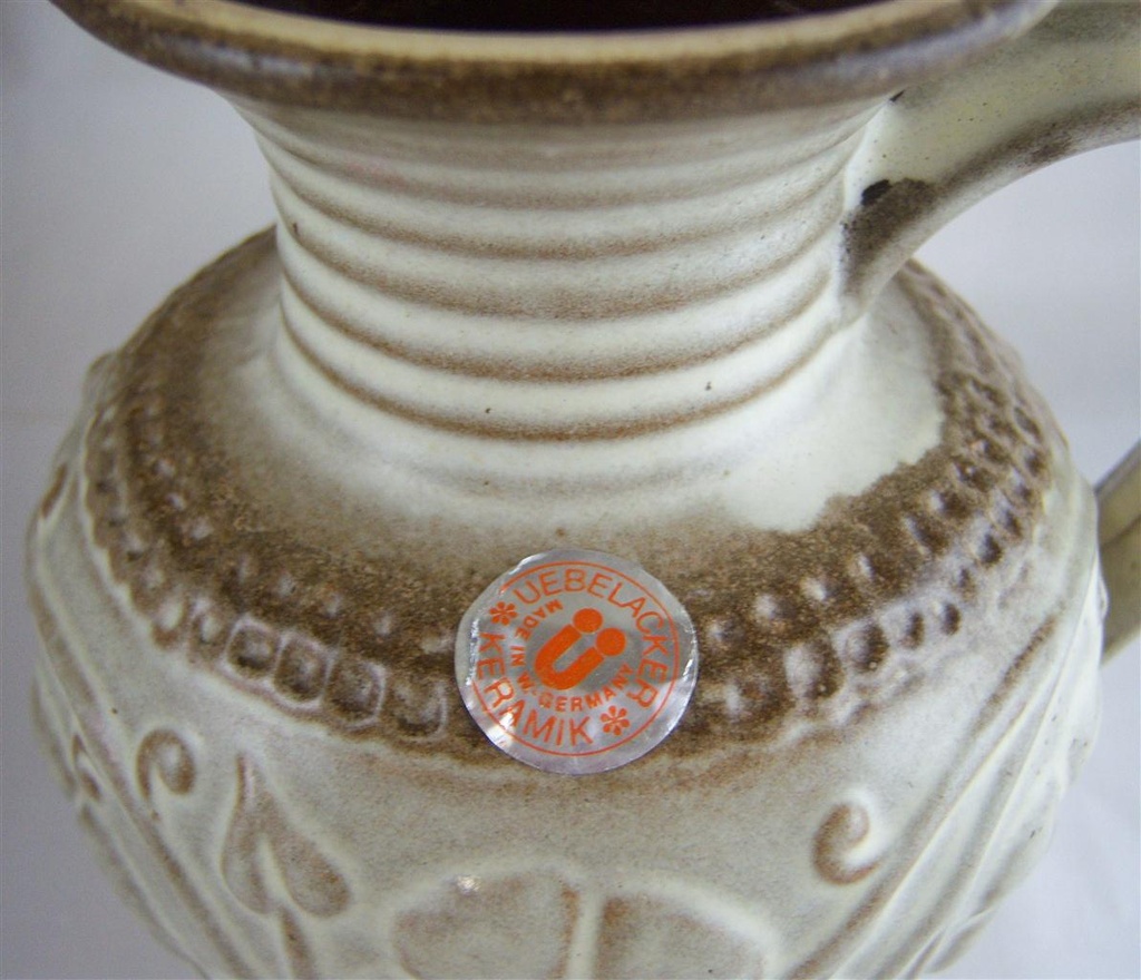 [160323295] Blumenvase Henkelvase Dekorative Vase 15 cm Uebelacker Keramik gebraucht - gut Bild 3