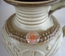 [160323295] Blumenvase Henkelvase Dekorative Vase 15 cm Uebelacker Keramik gebraucht - gut Bild 3