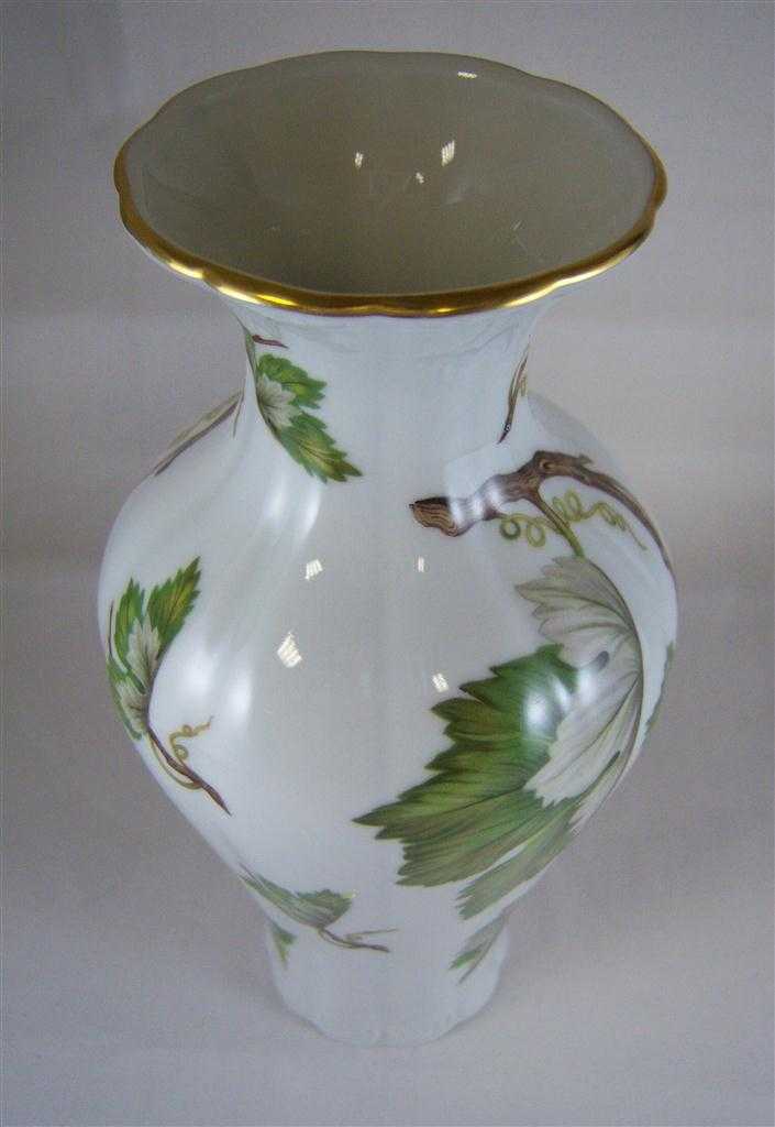 [160406355] Vase Goldrand Handarbeit Bavaria 20 cm Royal KPM gebraucht - gut Bild 3