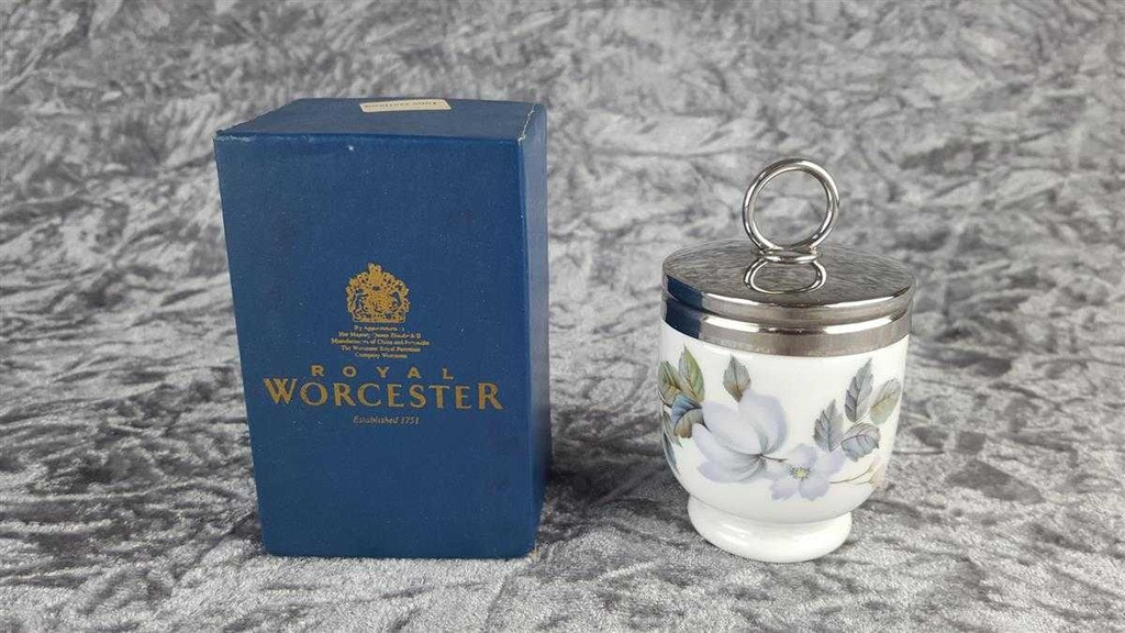 [160413384] Marmeladendose Royal Worcester June Garland gebraucht - gut Bild 2