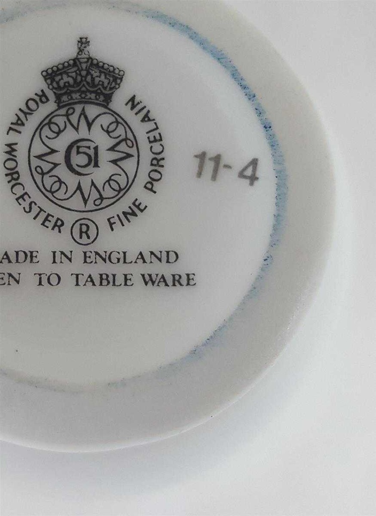 [160413384] Marmeladendose Royal Worcester June Garland gebraucht - gut Bild 10