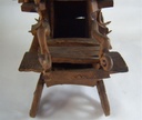 [160419394] Figur Skulptur Pferdekutsche Pferdefuhrwerk Keramik Handarbeit Deko Vintage/Retro/NostalgieStil Bild 8