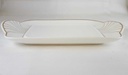 [160426441] Butterplatte 0,25 L Villeroy & Boch Arco Gold Bone China Mettlach gebraucht - gut Bild 2