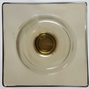 [160509528] Cognacschwenker Rosenthal Rauchglas Georg Jensen Berlin Eckiger Fuß gebraucht - gut Bild 2