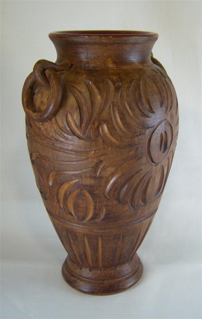 [160510532] Keramik Vase mit zwei Griffen 26 cm Bild 2