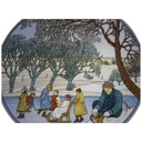 [1607060087] Wandteller Villeroy & Boch Winter gebraucht - sehr gut Bild 2