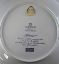 [1607060087] Wandteller Villeroy & Boch Winter gebraucht - sehr gut Bild 3