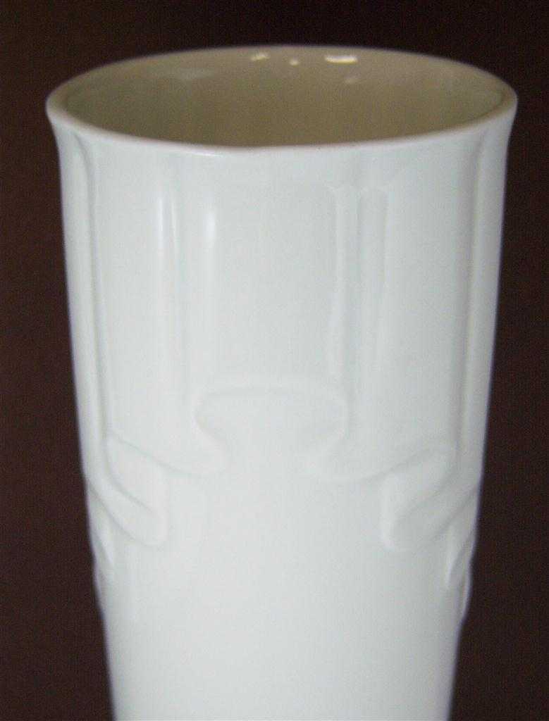 [16071200105] Vase Handarbeit Bavaria 22,8 cm Royal KPM Weiß gebraucht - sehr gut Bild 5