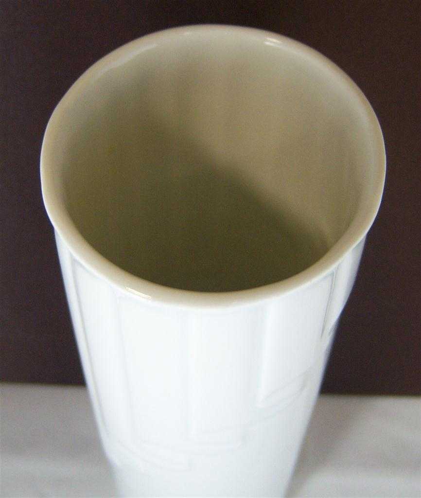 [16071200105] Vase Handarbeit Bavaria 22,8 cm Royal KPM Weiß gebraucht - sehr gut Bild 7